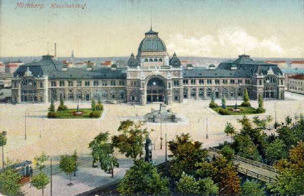 Nürnberg Hauptbahnhof 1912