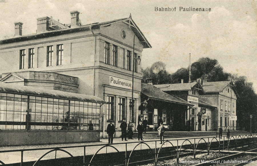 Bahnhof Paulinenaue 1919