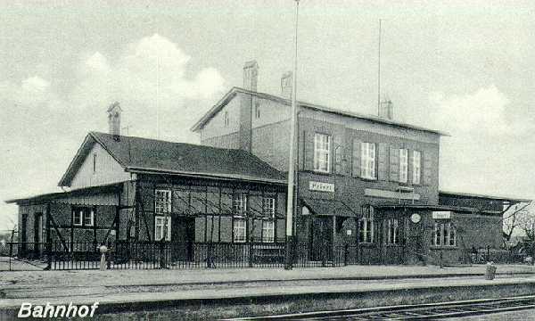 Bahnhof Priort 1939
