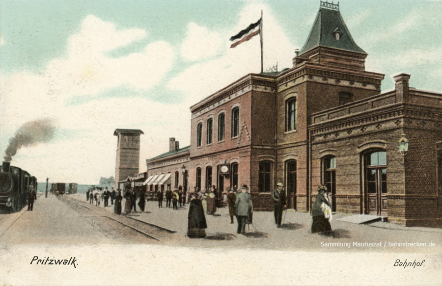 Bahnhof Pritzwalk 1909