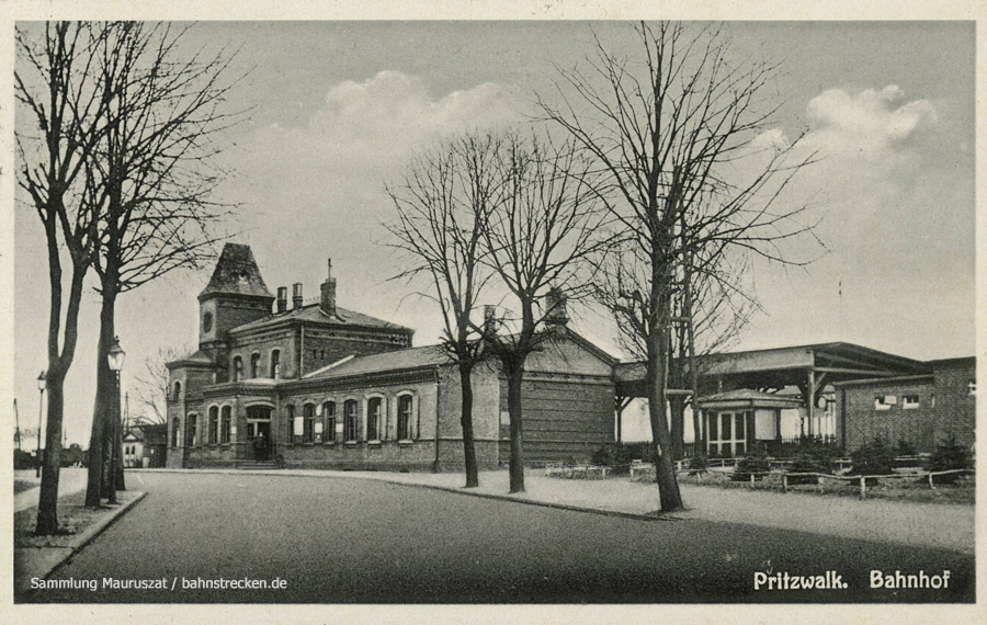 Bahnhof Pritzwalk 1935
