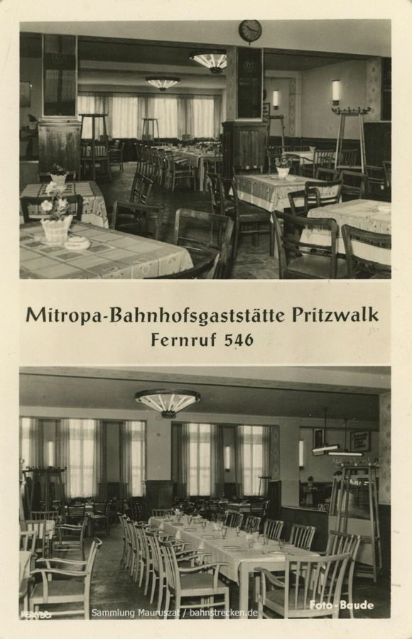 Bahnhof Pritzwalk 1955