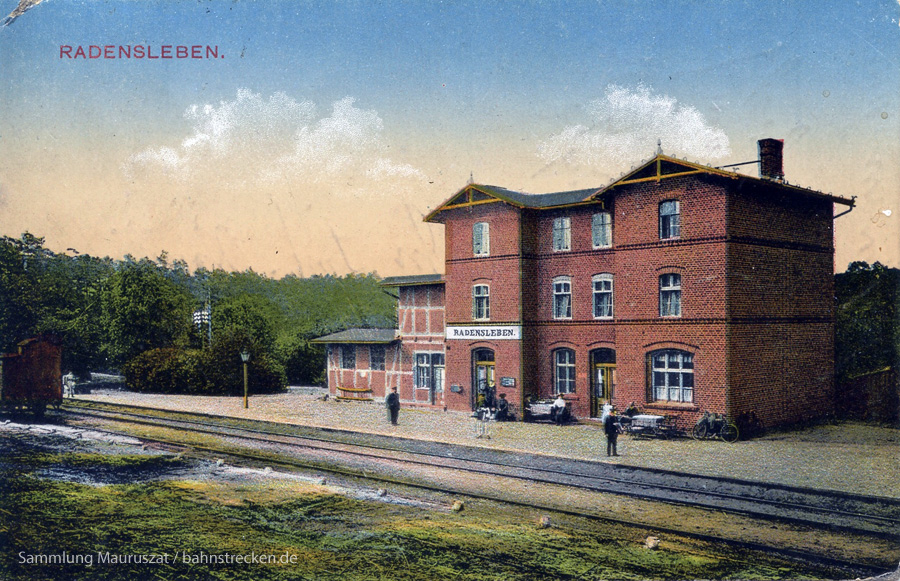 Bahnhof Radensleben 1918