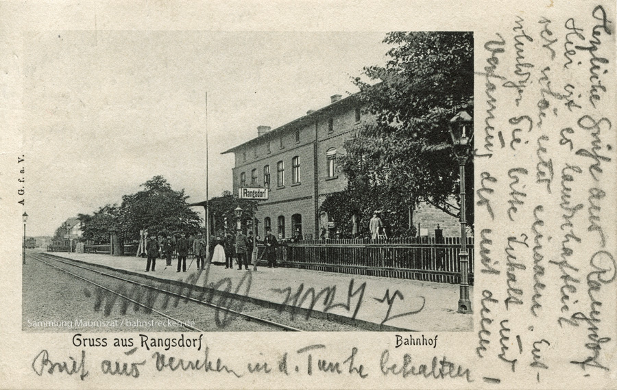 Bahnhof Rangsdorf 1905