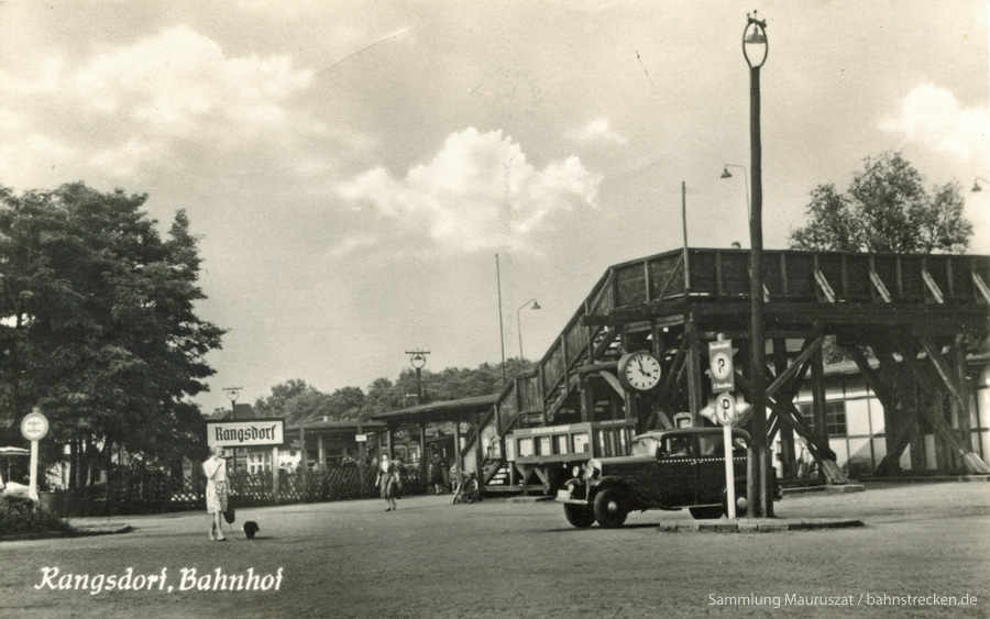 Bahnhof Rangsdorf 1958