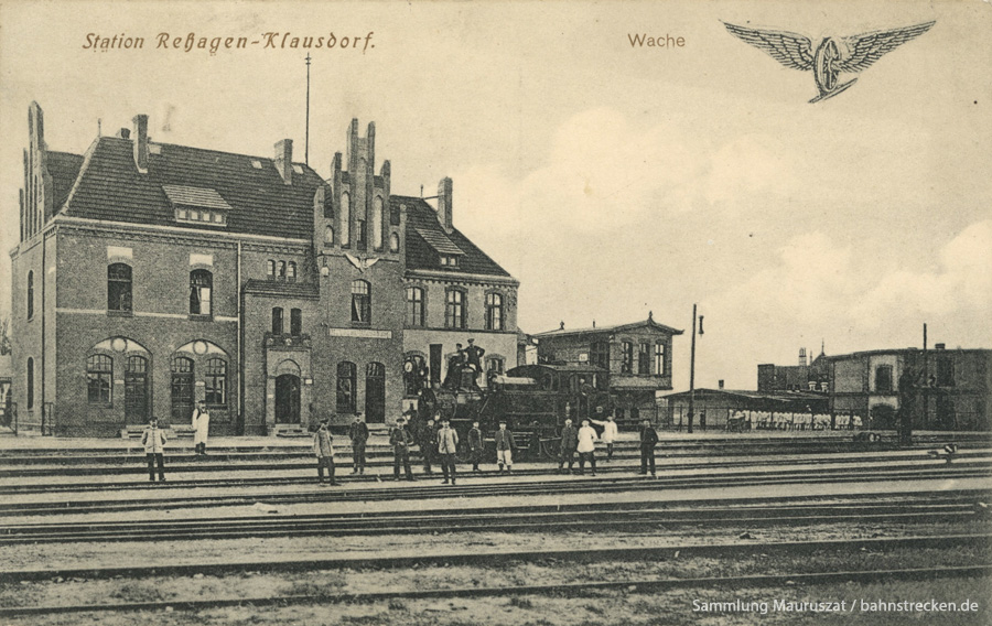 Bahnhof Rehagen-Klausdorf 1911