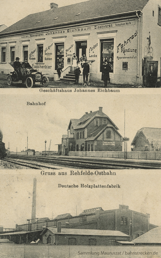 Bahnhof Rehfelde 1916