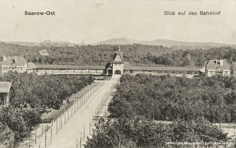 Bahnhof Saarow Ost ca. 1915