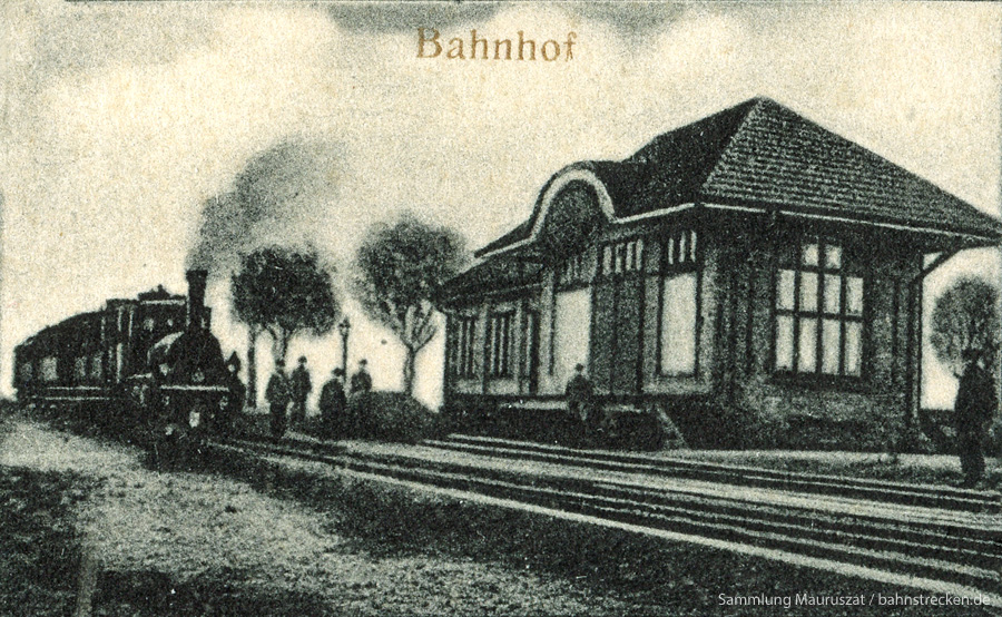 Bahnhof Sachsendorf 1917