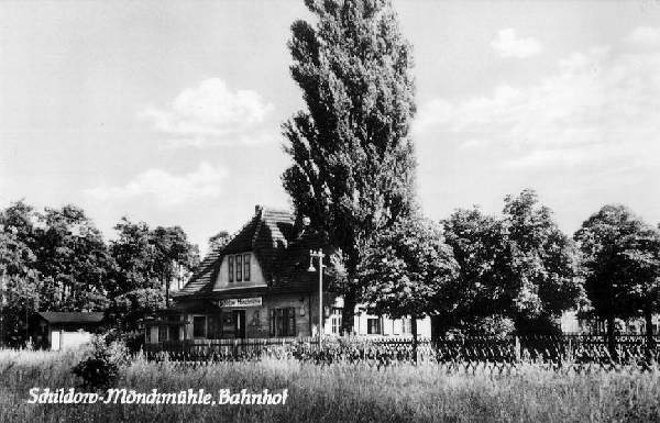 Bahnhof Schildow-Mönchmühle 1961