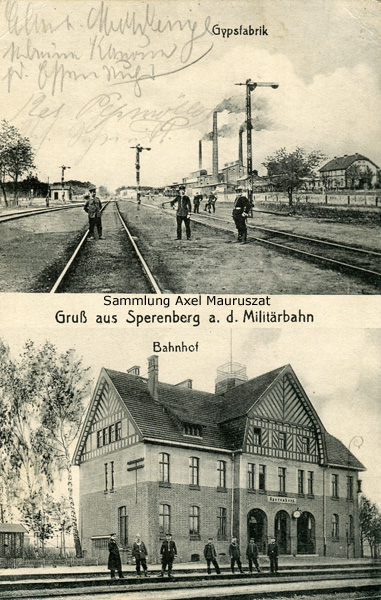 Bahnhof Sperenberg um 1910