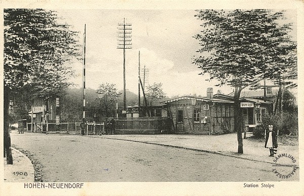 Bahnhof Stolpe 1910