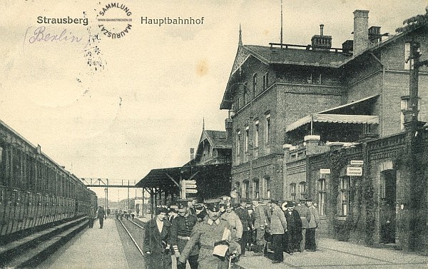 Bahnhof Strausberg ca. 1915