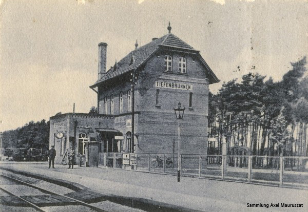 Bahnhof Tiefenbrunnen 1933
