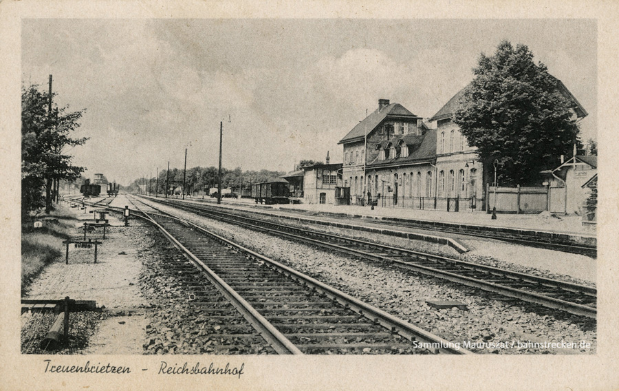 Bahnhof Treuenbrietzen ca. 1930