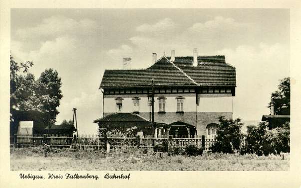 Bahnhof Uebigau 1955