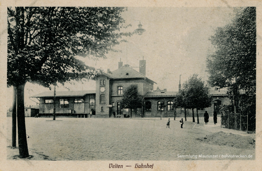 Bahnhof Velten ca. 1920