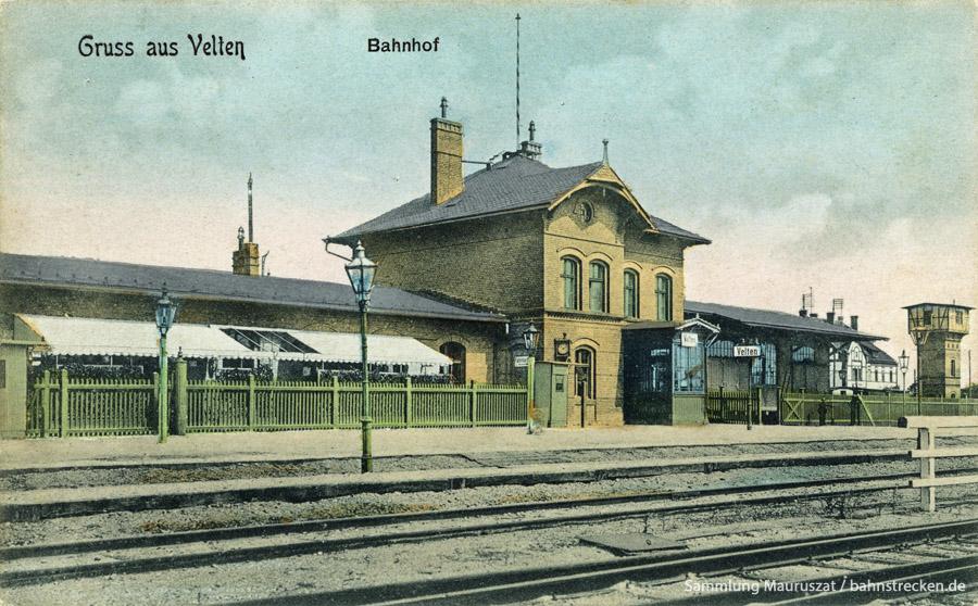 Bahnhof Velten 1913