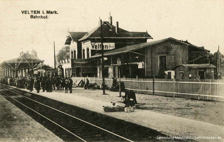 Bahnhof Velten 1920