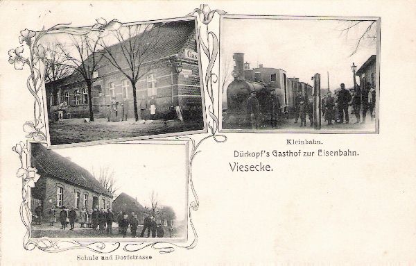 Bahnhof Viesecke 1905