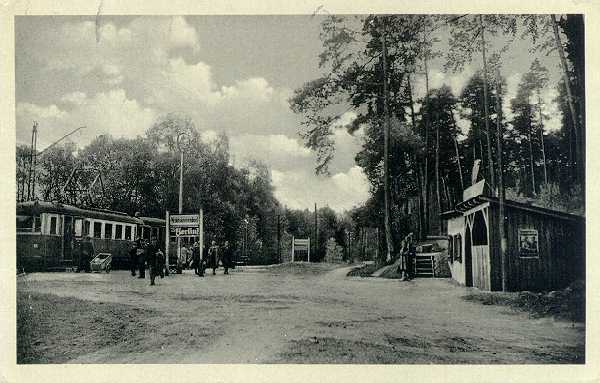 Bahnhof Waldsieversdorf ca. 1940