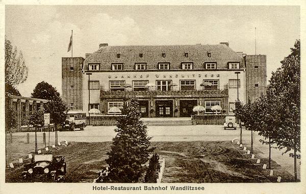 Bahnhof Wandlitzsee 1930
