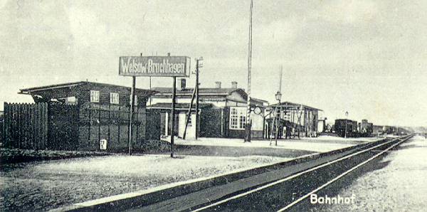 Bahnhof Welsow-Bruchhagen 1936