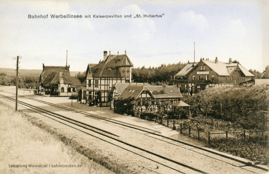Bahnhof Werbellinsee um 1900