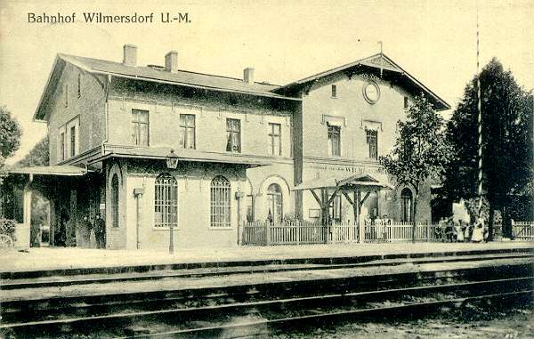 Bahnhof Wilmersdorf (Uckermark) 1914