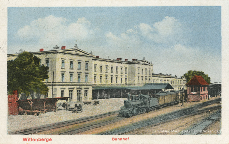 Bahnhof Wittenberge 1921