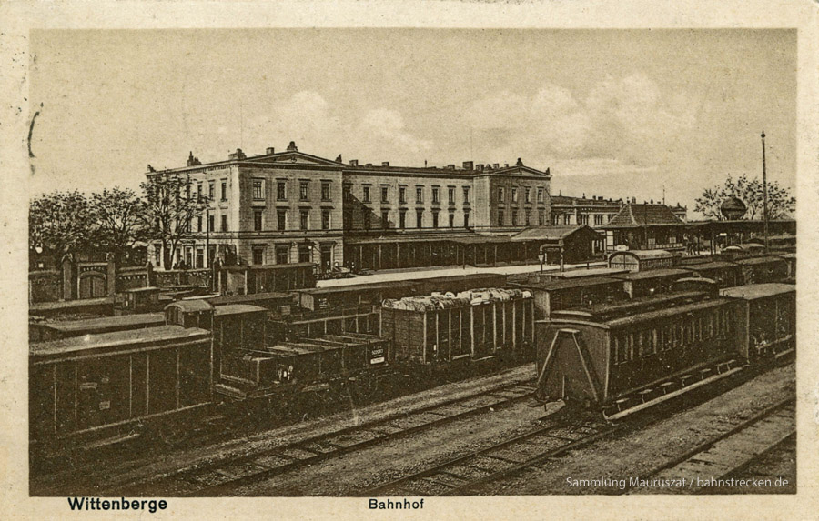 Bahnhof Wittenberge 1922