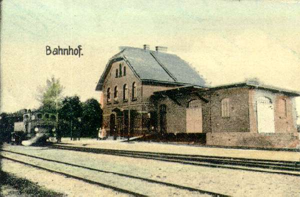 Bahnhof Wolfshain 1906