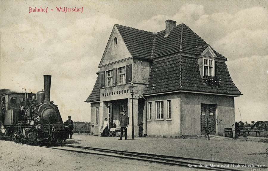 Bahnhof Wulfersdorf 1915