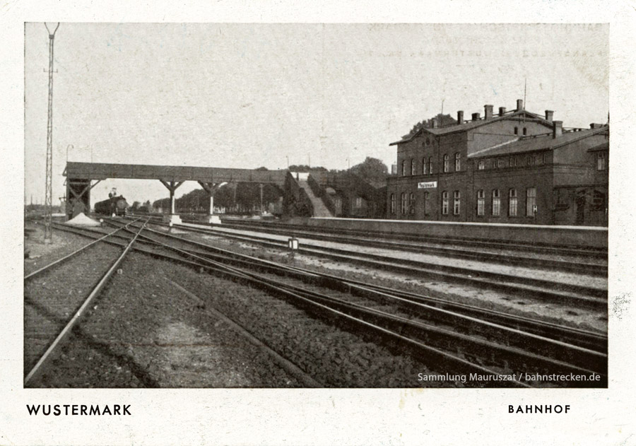 Bahnhof Wustermark 1939