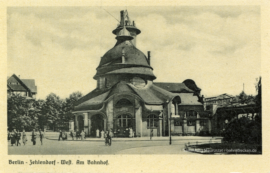 Bahnhof Berlin Zehlendorf West ca. 1920