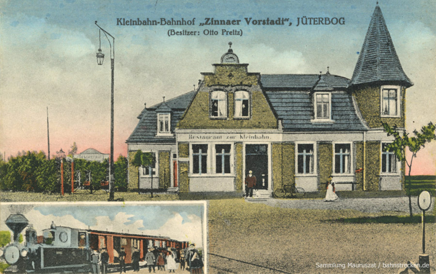 Bahnhof Zinnaer Vorstadt 1917