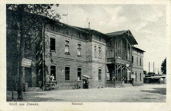 Bahnhof Zossen 1920